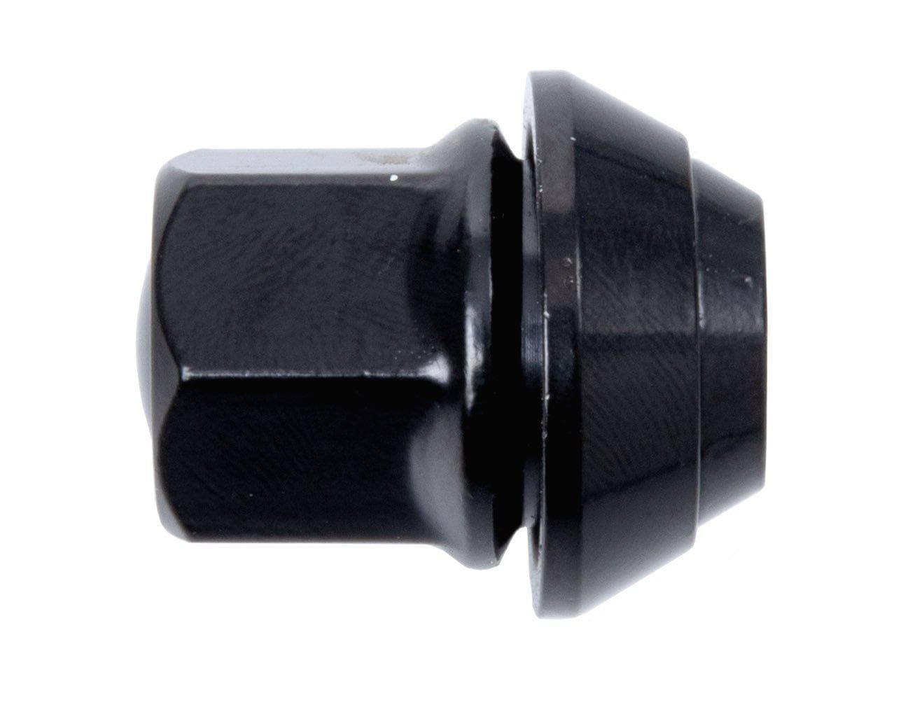 Mutter 12x1,50 Lös Kona Stängd Solid (Ford OE) Blk