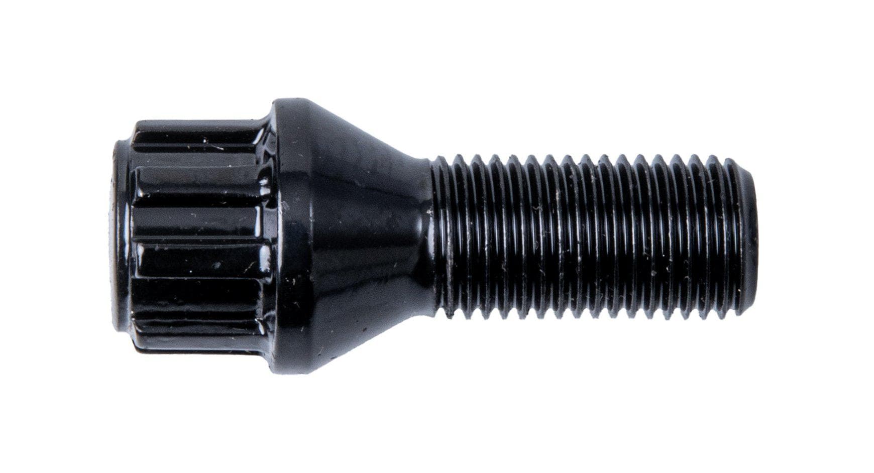 Lock Bolt 14x1,50 Cone 60 28mm Black