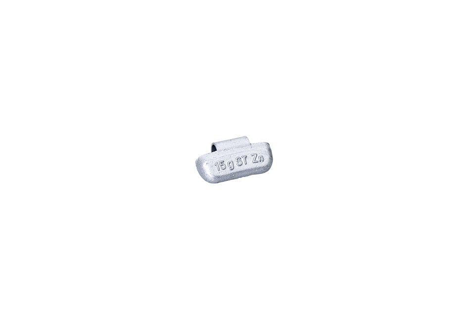 15g zink vikter PV med clips aluminium fälg