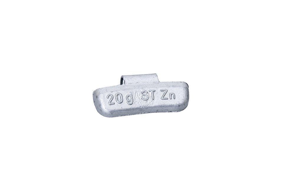 20g zink vikter PV med clips aluminium fälg