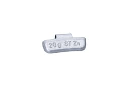 20g zink vikter PV med clips aluminium fälg