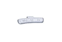 30g zink vikter PV med clips aluminium fälg