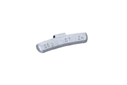 35g zink vikter PV med clips aluminium fälg
