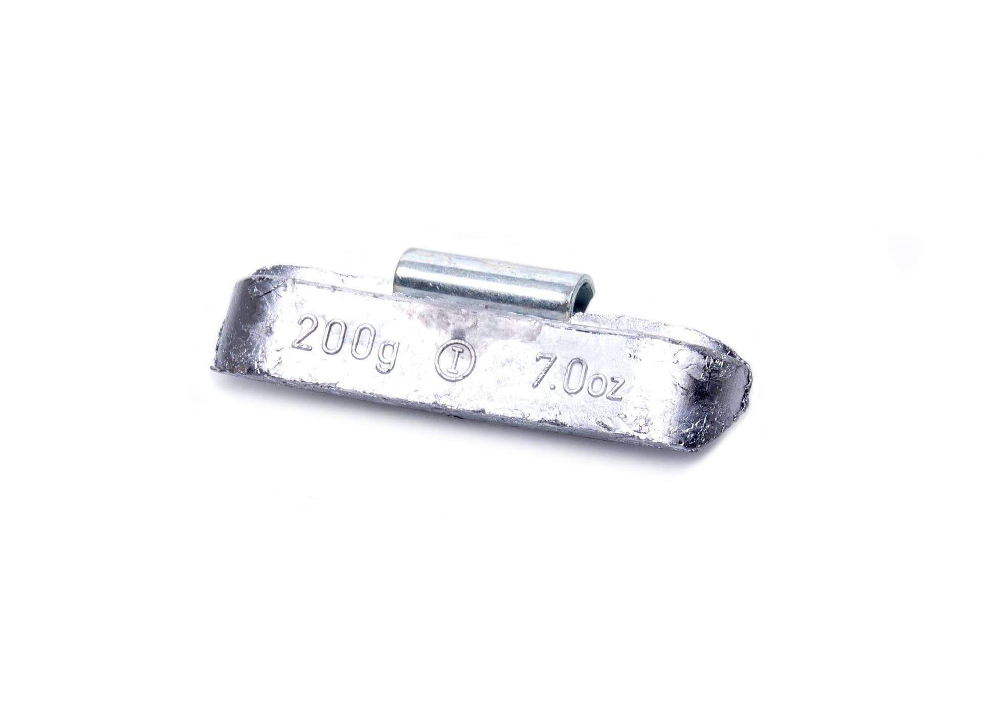 200 g bly vikt LV med clips 10 st