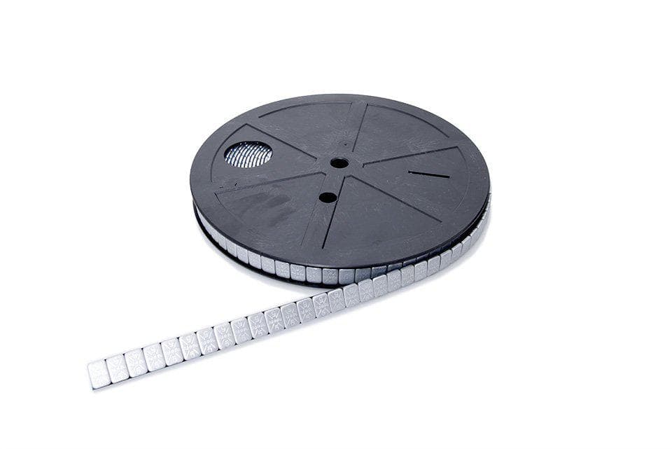 Klistervikt PV steel grey rulle 5kg