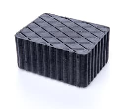 Lyftblock gummi för fordonslyft 160x120x80 (mm)